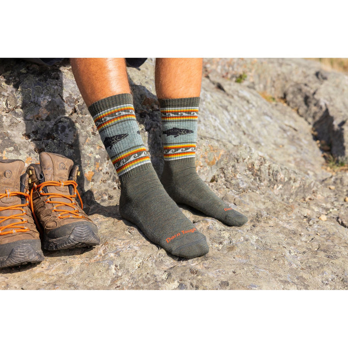 DARN TOUGH VANGRIZZLE BOOT MIDWEIGHT HIKING SOCK MEN'S Apparel Darn Tough 
