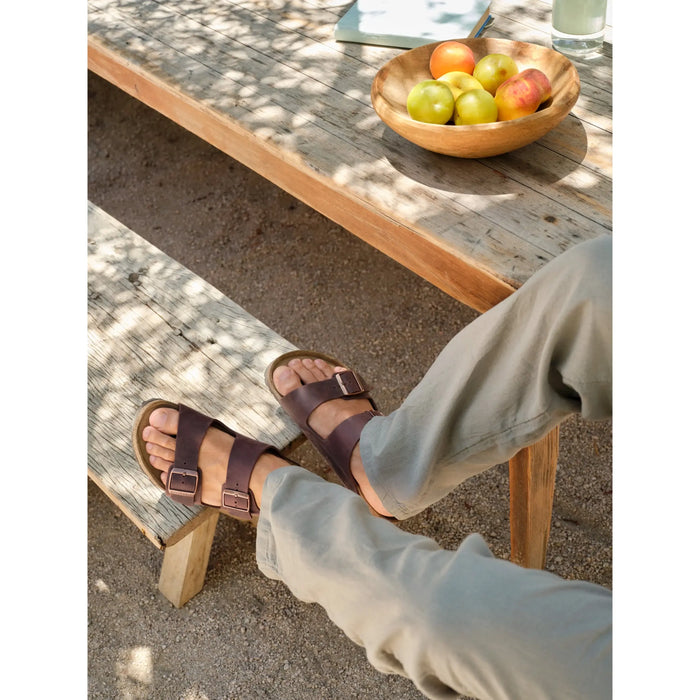 BIRKENSTOCK ARIZONA SOFT FOOTBED HABANA OILED LEATHER UNISEX Sandals Birkenstock 