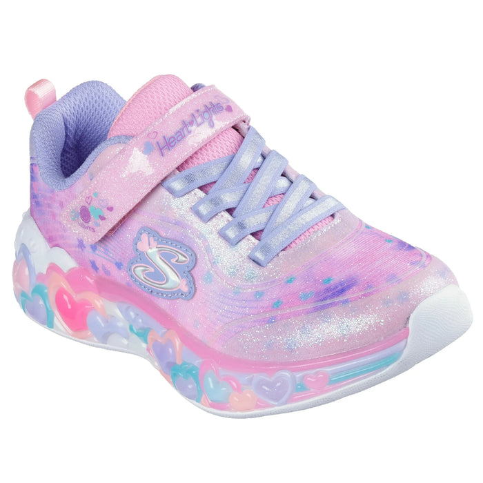 SKECHERS S LIGHTS: ETERNAL HEART LIGHTS KIDS' Sneakers & Athletic Shoes SKECHERS LIGHT PINK/MULTI 10.5 M