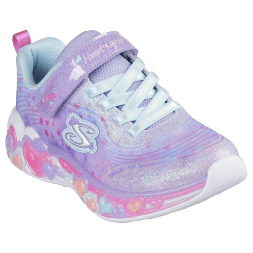 SKECHERS S LIGHTS: ETERNAL HEART LIGHTS KIDS' CHILDREN'S ATHLETICS SKECHERS LAVENDER/MULTI 10.5 