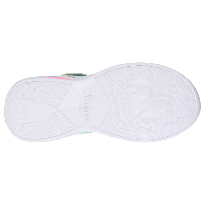 SKECHERS S-LIGHTS: UNICORN DREAMS-HEART SPARKLES KIDS' CHILDREN'S ATHLETICS SKECHERS 