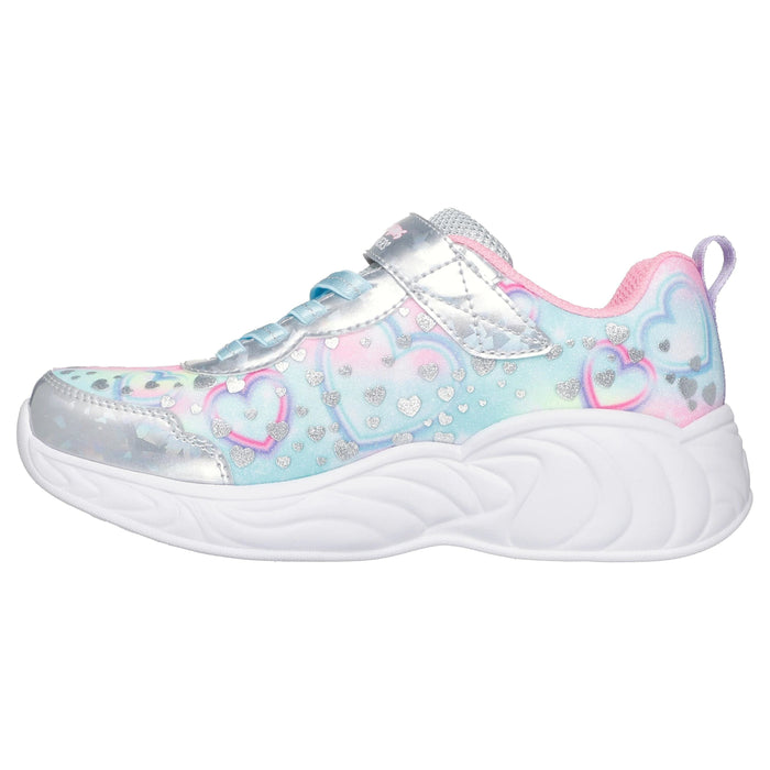 SKECHERS S-LIGHTS: UNICORN DREAMS-HEART SPARKLES KIDS' CHILDREN'S ATHLETICS SKECHERS 