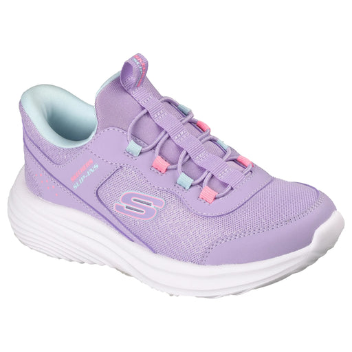 SKECHERS SLIP-INS BOUNDER PRO KIDS' Sneakers & Athletic Shoes SKECHERS LAVENDER 10.5 