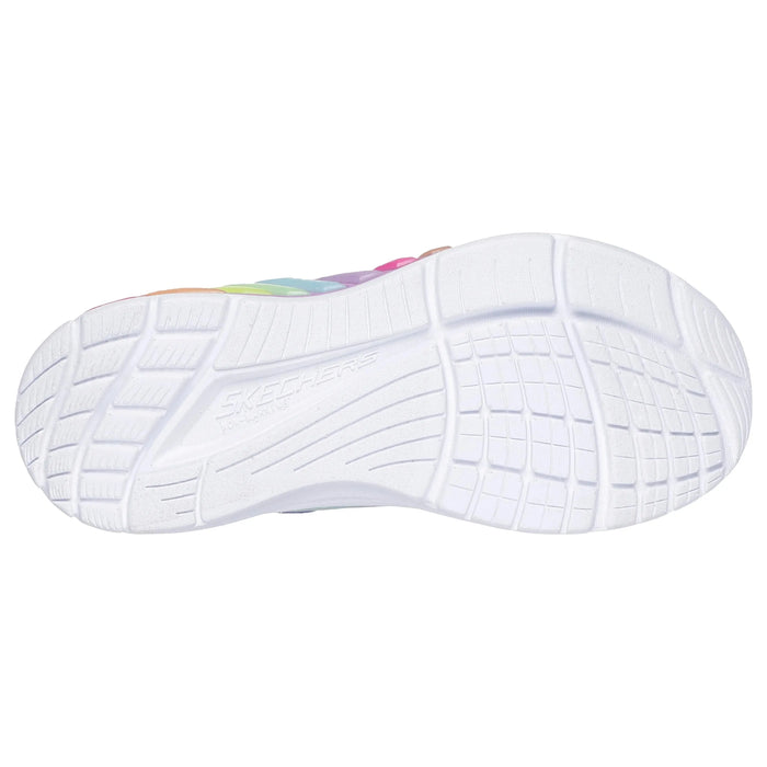 SKECHERS S-LIGHTS: RAINBOW CRUISERS-RAINBOW REFLECTION CHILDREN'S ATHLETICS SKECHERS 