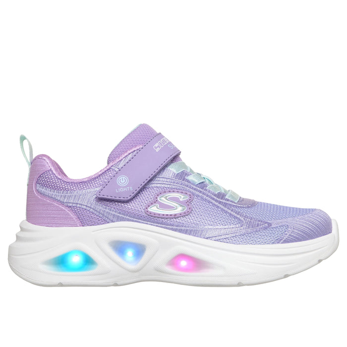 SKECHERS S-LIGHTS: SOLA GLOW 2.0 DAZZLE STEPS KIDS' Sneakers & Athletic Shoes SKECHERS 