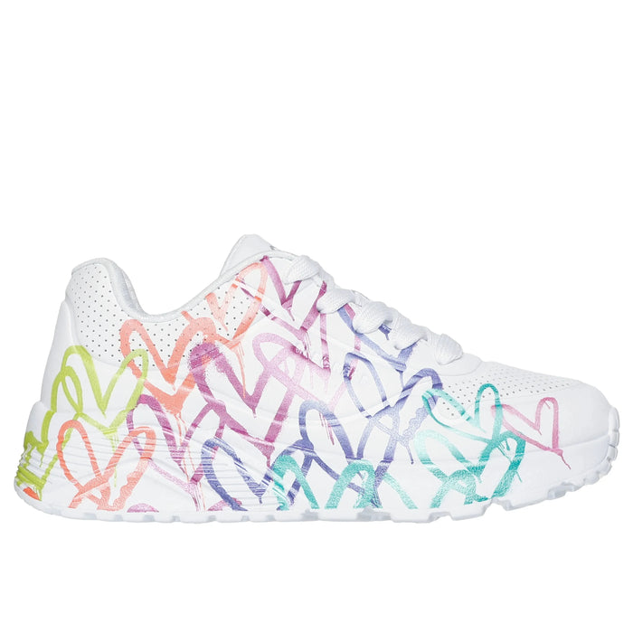 SKECHERS JGOLDCROWN: UNO LITE METALLIC JOY KIDS' Sneakers & Athletic Shoes SKECHERS 