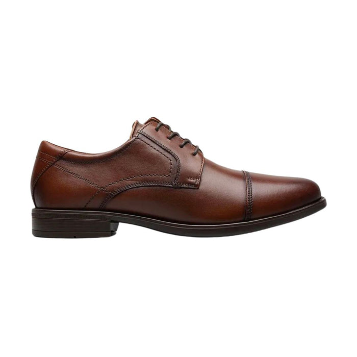 FLORSHEIM MIDTOWN CAP TOE OXFORD COGNAC MEDIUM AND WIDE Shoes Florsheim 