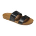 REEF CUSHION VISTA Sandals Reef BLACK/NATURAL 5 
