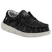 HEY DUDE WALLY YOUTH STRETCH Sneakers & Athletic Shoes Hey Dude BLACK 11 M