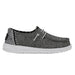 HEY DUDE WENDY YOUTH CHAMBRAY KIDS' Sneakers & Athletic Shoes Hey Dude ONYX 11 