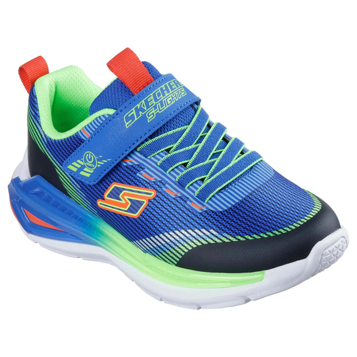 SKECHERS S LIGHTS: TRI-NAMICS 2.0 KIDS' CHILDREN'S ATHLETICS SKECHERS BLUE/MULTI 11 