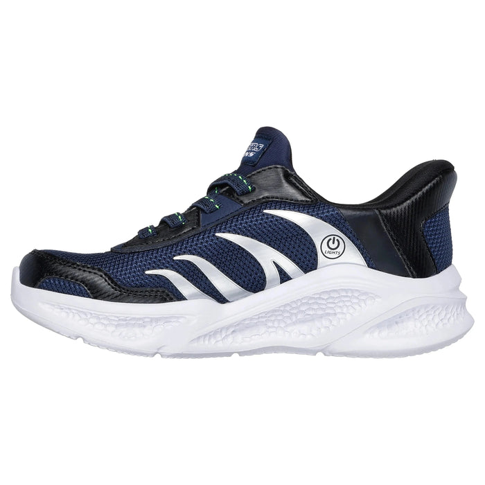 SKECHERS SLIP-INS: METEOR-LIGHTS - BRISK-BEAMS KIDS' CHILDREN'S ATHLETICS SKECHERS 