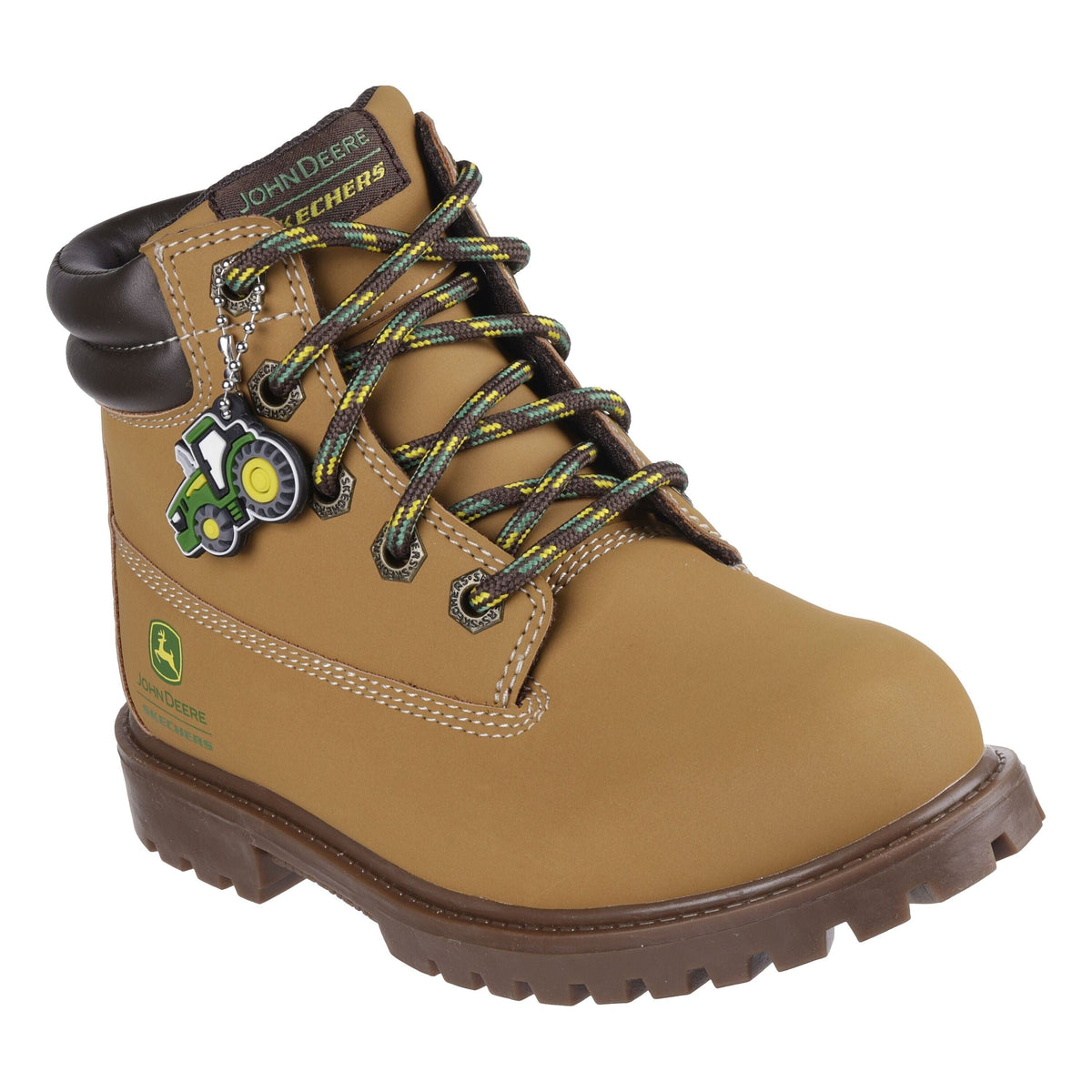 SKECHERS JOHN DEERE: POWER REACH-RUGGED DOZER BOOT KID DANFORM