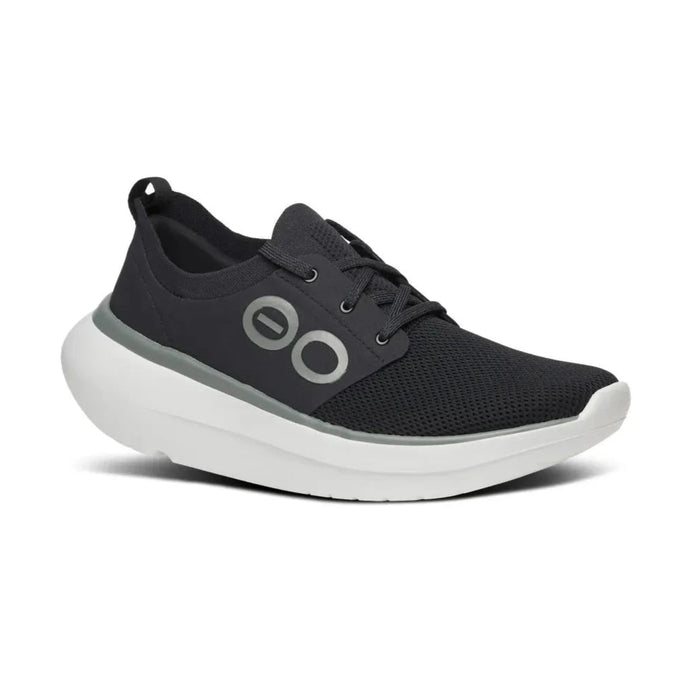 OOMY STRIDE MEN'S ATHLETICS Oofos WHITE/BLK 8 