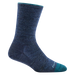DARN TOUGH SOLID BASIC CREW LIGHTWEIGHT LIFESTYLE SOCK WOMEN'S Apparel Darn Tough DENIM S 