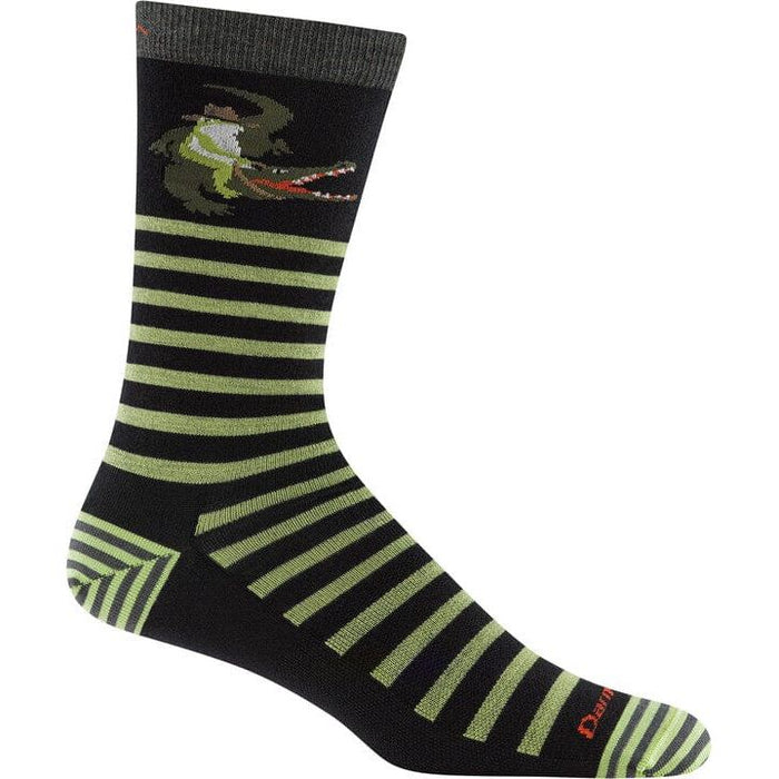 DARN TOUGH ANIMAL HAUS CREW LIGHTWEIGHT LIFESTYLE SOCK MEN'S Apparel Darn Tough GREEN M 