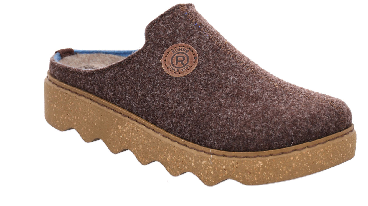 WOOL OPEN BACK WOMEN'S CASUAL Rohde MOCCA 36 