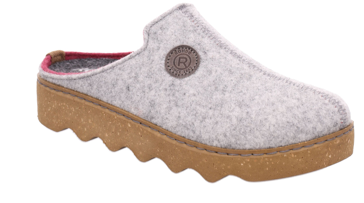 WOOL OPEN BACK WOMEN'S CASUAL Rohde GRAY 36 
