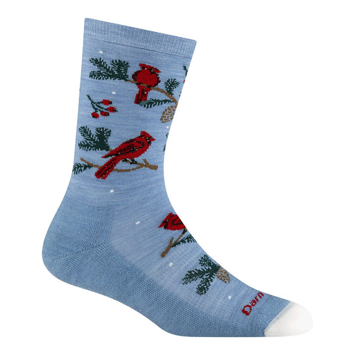 DARN TOUGH CARDI PARTY LIGHTWEIGHT CREW SOCKS WOMEN'S -MISSING FEATURES & LIFESTYLE IMAGES Apparel Darn Tough 