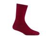DARN TOUGH CABLE LIGHTWEIGHT CREW SOCKS WOMEN'S - MISSING FEATURES Apparel Darn Tough BURGUNDY S 