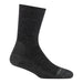 DARN TOUGH CABLE LIGHTWEIGHT CREW SOCKS WOMEN'S - MISSING FEATURES Apparel Darn Tough CHARCOAL S 