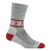 DARN TOUGH NORDIC TWIST LIGHTWEIGHT LIFESTYLE CREW SOCK WOMEN'S Apparel Darn Tough ASH S 