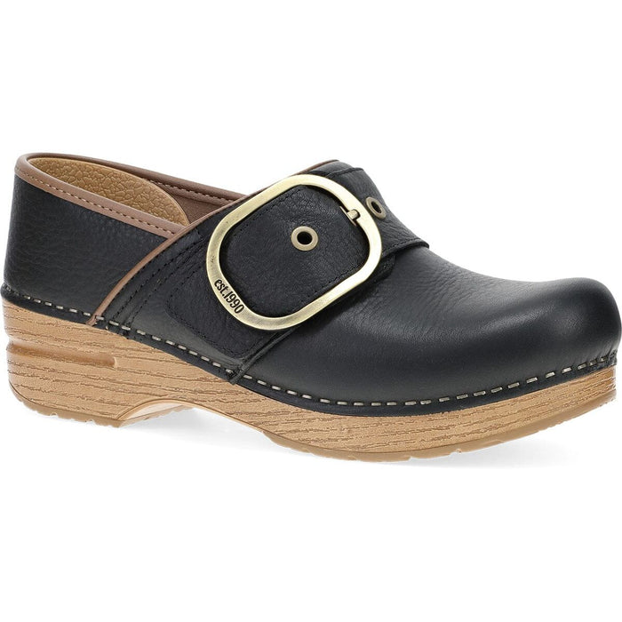 DANSKO PEARSON Clogs Dansko BLACK TUMBLED 36 