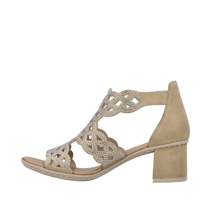 Rieker Sandalen bezet met siersteentjes Rieker Sandalen bezet met siersteentjes
