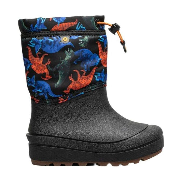 BOGS SNOW SHELL BOOT REAL DINO KIDS' CHILDREN'S BOOTS Bogs BLK/MULTI 10 