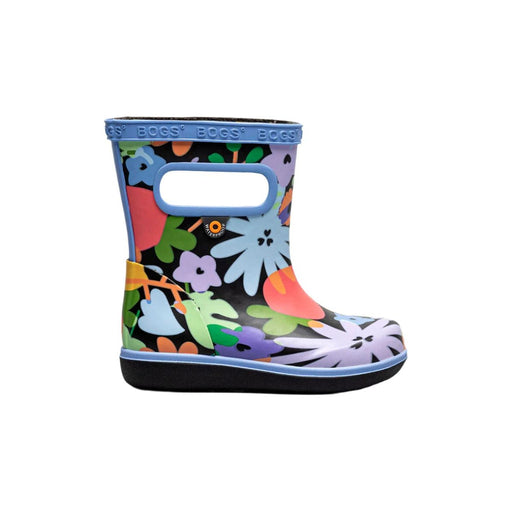 BOGS SKIPPER II RAINBOOT KIDS' INFANT'S SHOES Bogs BLK MULTI 4 