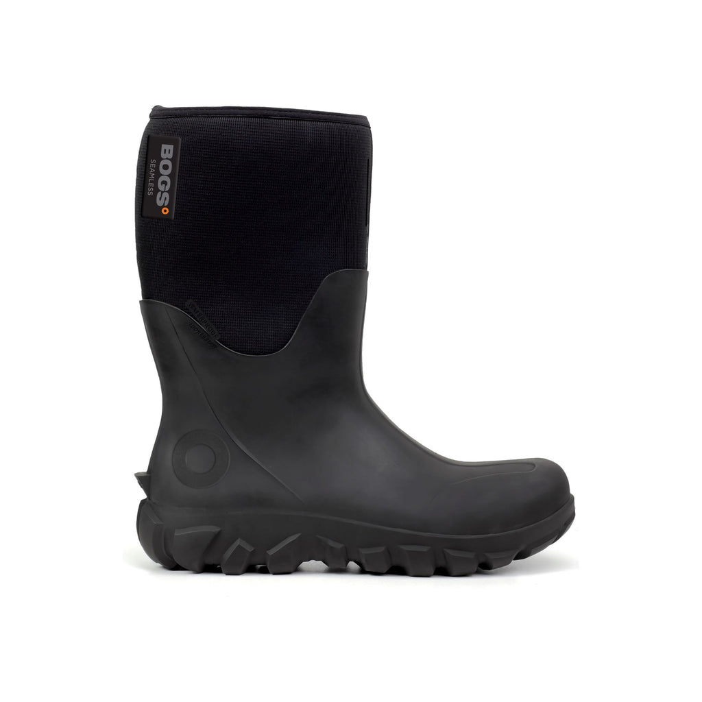 NEW BOGS men\'s classic mid rubber boots in black Bogs Men main image 2