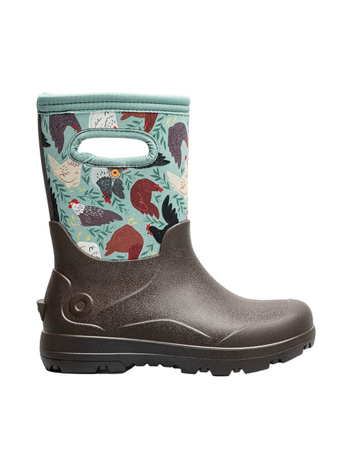BOGS YORK SEAMLESS KIDS' Boots Bogs CHOCOLATE MULTI 11 
