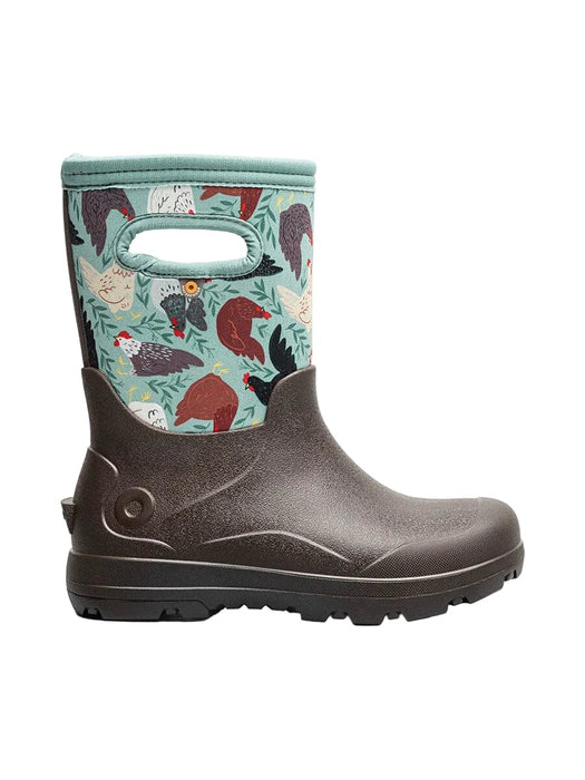 BOGS YORK SEAMLESS KIDS' Boots Bogs CHOCOLATE MULTI 11 
