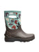 BOGS YORK SEAMLESS KIDS' Boots Bogs CHOCOLATE MULTI 11 