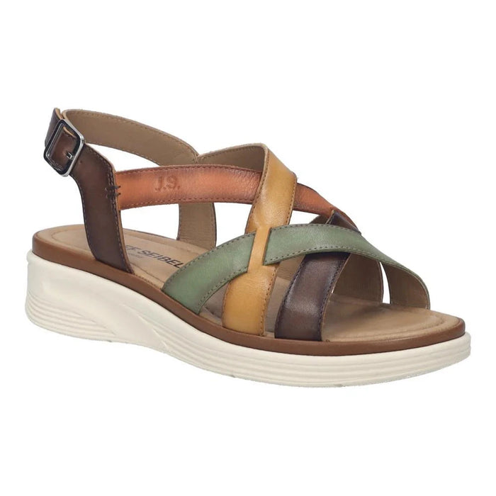 SEVRAN 07 SANDAL - image below is green multi WOMEN'S SANDALS Josef Seibel 