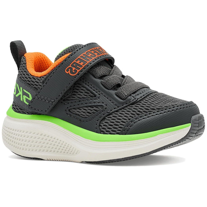 SKECHERS GO RUN ELEVATE 2 - WHERE'S MY SKECHERS TODDLERS Sneakers & Athletic Shoes SKECHERS CHARCOAL 5 