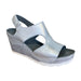 V ITALIA 859 WEDGE SANDAL Sandals V Italia WHITE/SILVER 36 
