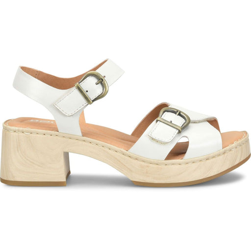 BELLA SANDAL WOMEN'S SANDALS Born WHITE 6 