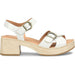 BELLA SANDAL WOMEN'S SANDALS Born WHITE 6 