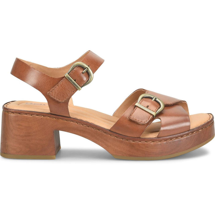 BELLA SANDAL WOMEN'S SANDALS Born DK TAN 6 