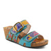 SPRING STEP L'ARTISTE BRISEIS SANDAL WOMEN'S SANDALS Spring Step TURQUOISE MULTI 35 