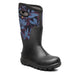 BOGS CLASSIC SEAMLESS TALL WOMEN'S Boots Bogs OUTLINE LEAVES BLACK MULTI 6 