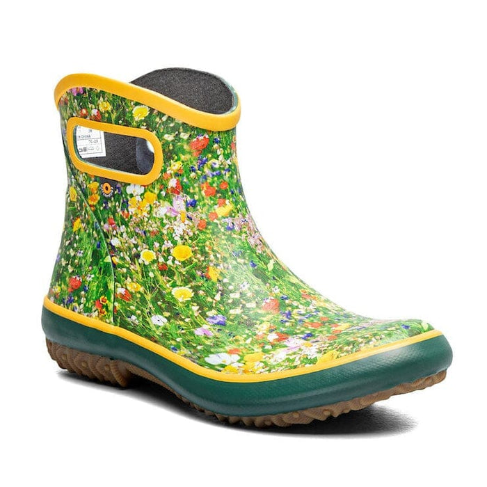 BOGS PATCH ANKLE WOMEN'S Boots Bogs GRASS MULTI 6 