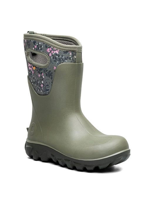 BOGS CLASSIC SEAMLESS MID CHICKEN PARTY Boots Bogs OLIVE MULTI 6 