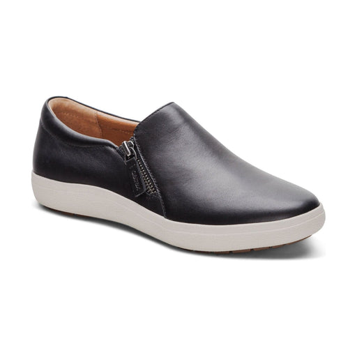 AETREX JENNA SLIP-ON LEATHER SNEAKERS | ORTHOTIC FRIENDLY | DANFORM SHOES danformshoesvt AETREX JENNA SLIP-ON LEATHER SNEAKERS | ORTHOTIC FRIENDLY | DANFORM SHOES danformshoesvt