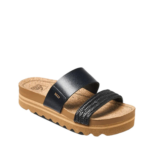 REEF CUSHION VISTA HI BRAIDED Sandals Reef BLACK BRAID 5 