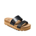 REEF CUSHION VISTA HI BRAIDED Sandals Reef BLACK BRAID 5 