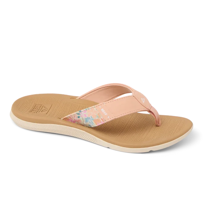 REEF SANTA ANA Sandals Reef PEACH/TAN 5 