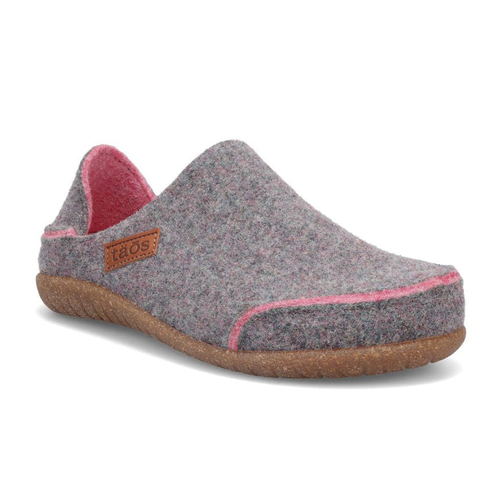 CONVERTAWOOL CLOG Adult Unisex Taos GREY/ROSE 36 