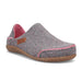 CONVERTAWOOL CLOG Adult Unisex Taos GREY/ROSE 36 